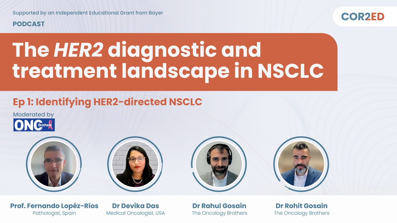 The <i>HER2</i> diagnostic and treatment landscape in NSCLC: Episode 1